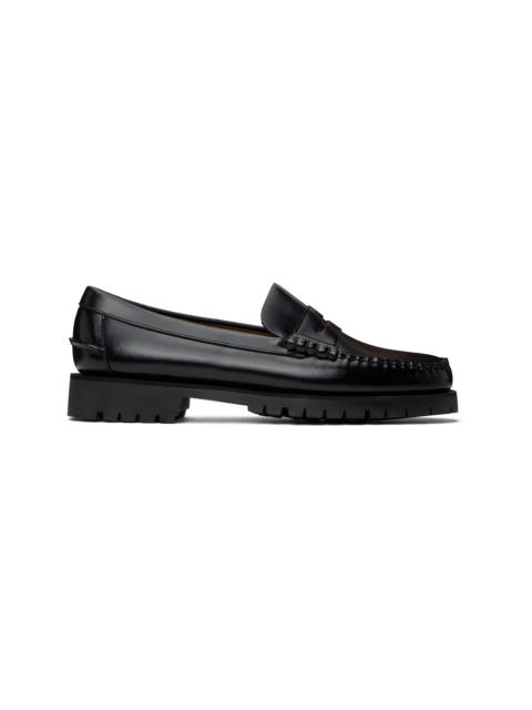 Black Dan Lug Loafers