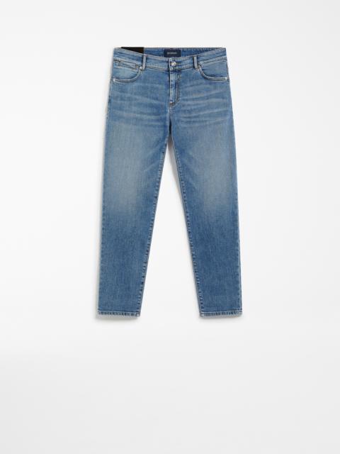 LUCHINO Low-waisted cigarette denim jeans