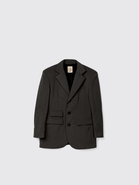 Black Technical Suit Blazer