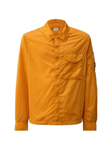 logo-patch overshirt