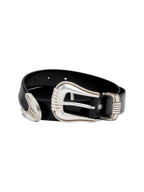 Black Metal Belt