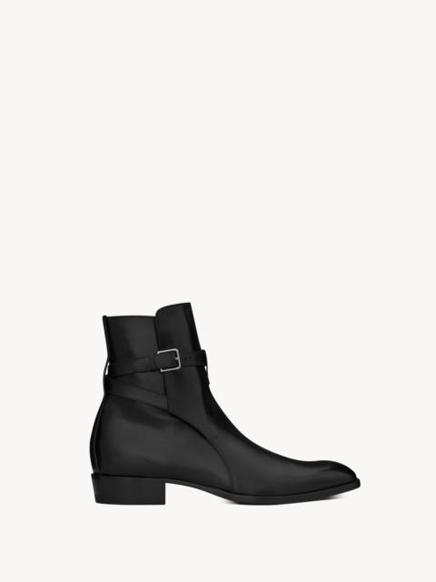 wyatt jodhpur boots in smooth leather