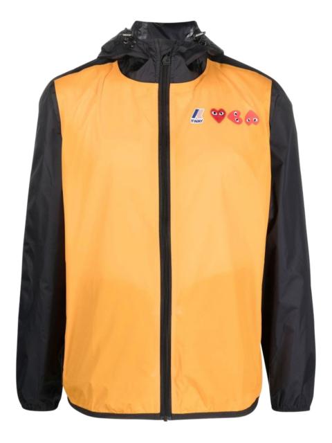 x K-Way hooded jacket