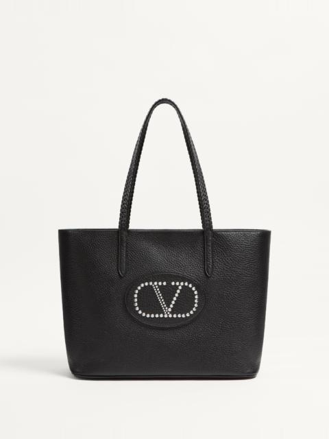 VALENTINO GARAVANI NELLCÔTE SHOPPING BAG IN GRAINY CALFSKIN