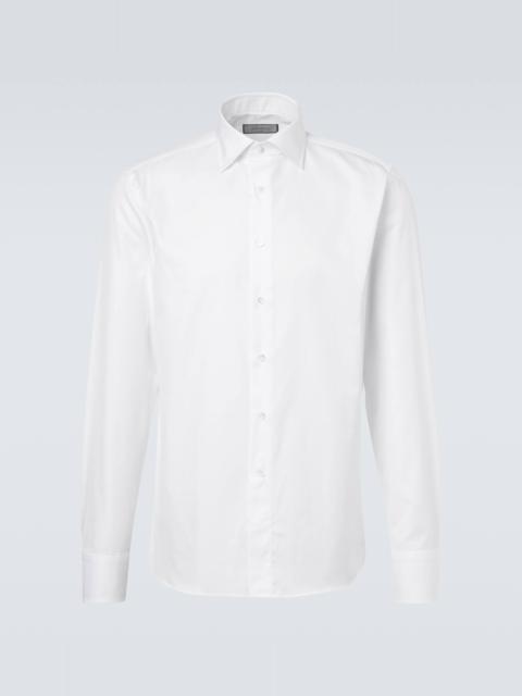 Cotton poplin shirt