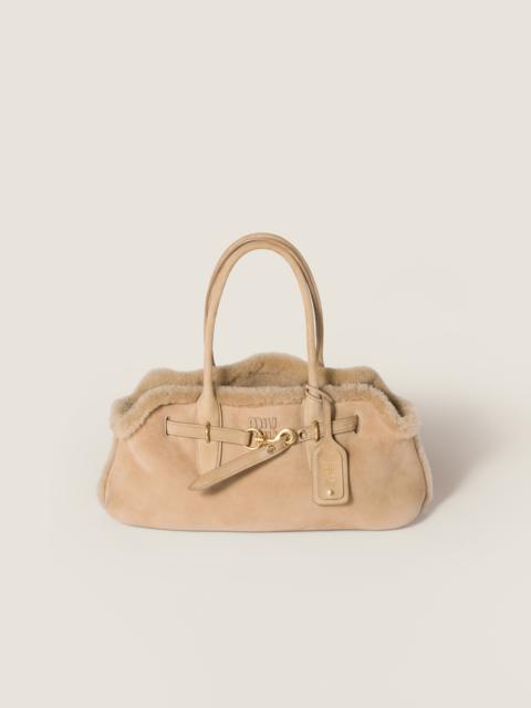 Aventure shearling tote bag