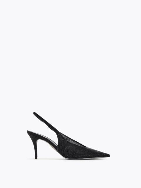 JINNY BLACK SLINGBACK 80