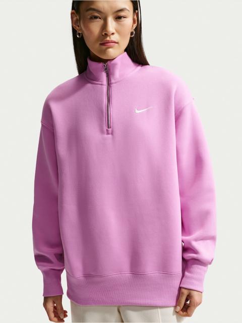 Nike Sportswear Phoenix Fleece Women's Oversized 1/4-Zip Long Sweatshirt
