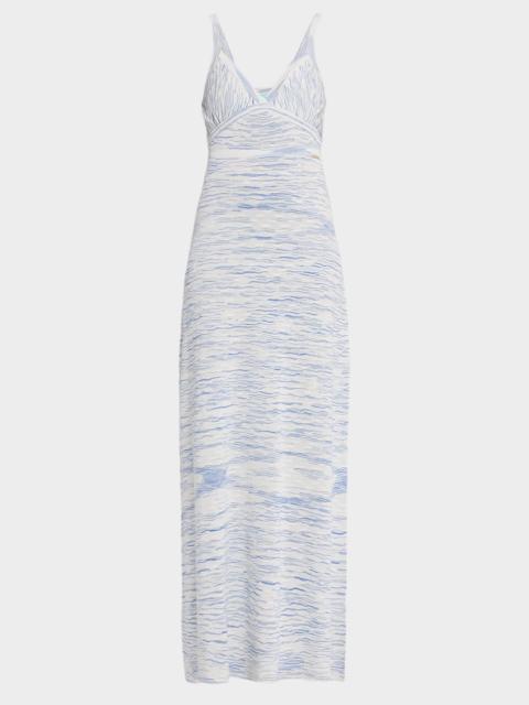 Colada Space-Dyed Maxi Dress