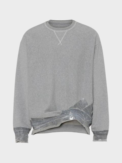 Taped Jersey Sweatshirt