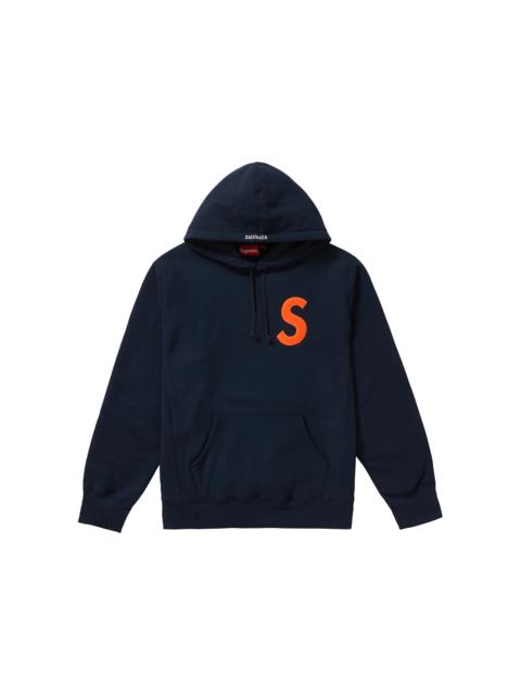 Supreme S Logo Hooded Sweatshirt (FW19) Navy
