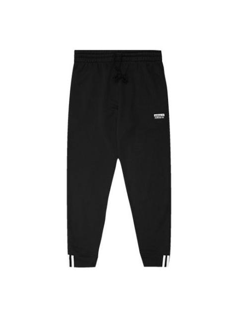 adidas Men Original VOCAL Pants Training Black Running Tapered Sweat-Pant ED7235