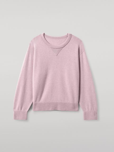 Stella Light Pink Cashmere Sweatshirt