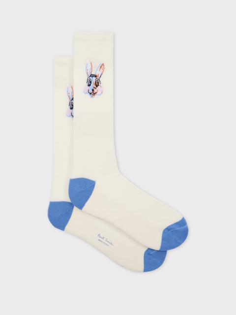 White Bunny Socks