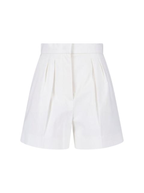 COTTON SATIN SHORTS