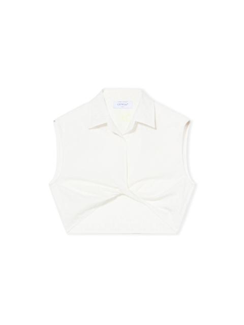 Off Stamp Sleeveless Shirt