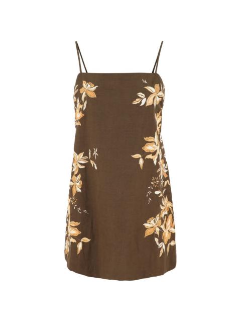 Bota floral mini dress