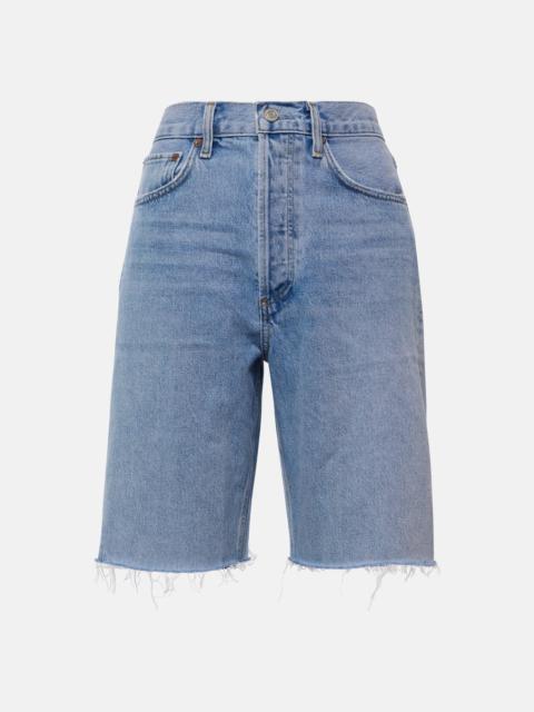 90's mid-rise denim shorts