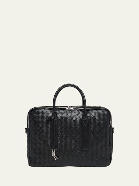 Men's Getaway Intrecciato Large Briefcase