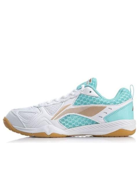 (WMNS) Li-Ning Ma Long Signature Table Tennis Shoes 'White Mint' APTP002-2