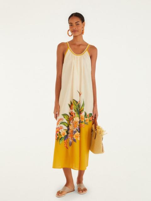 Light Blush Hilo Stripes Maxi Dress