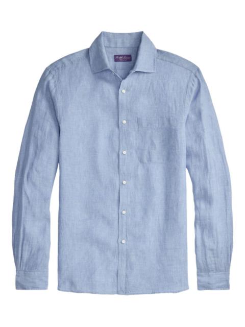 long-sleeve pocket shirt