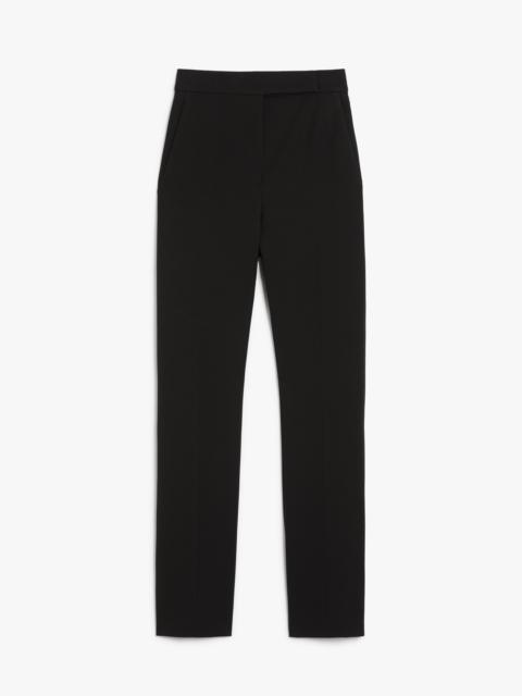 PANTEON Slim-fit jersey trousers