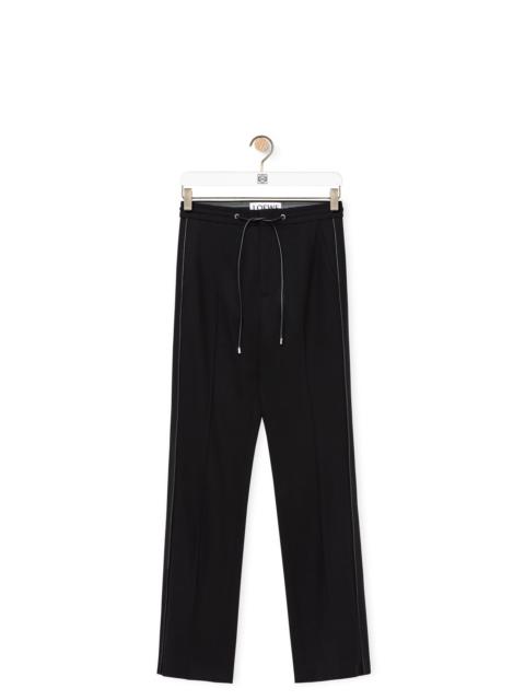 Tracksuit trousers in wool