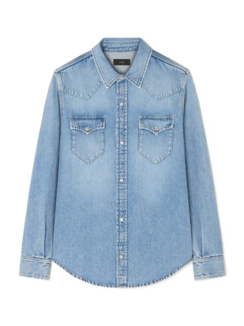 Light Wash Denim Shirt