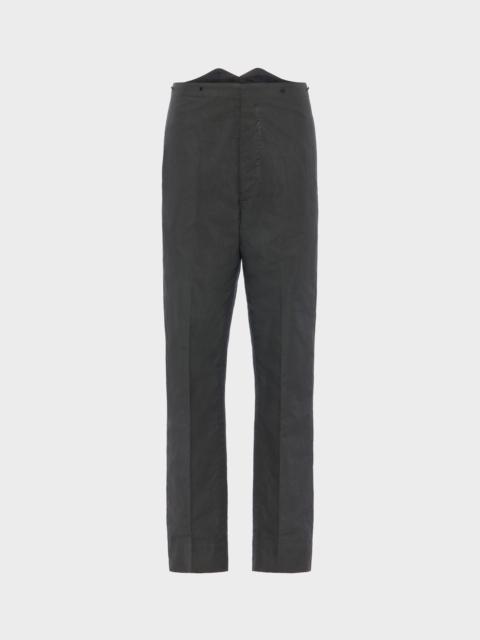 Creased Cotton silk trousers