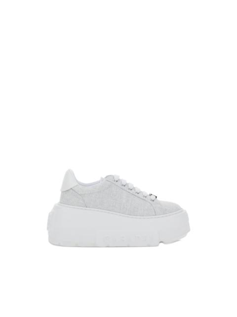 Nexus platform embellished sneakers