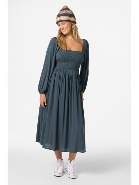 Gracyn Solid Midi Dress