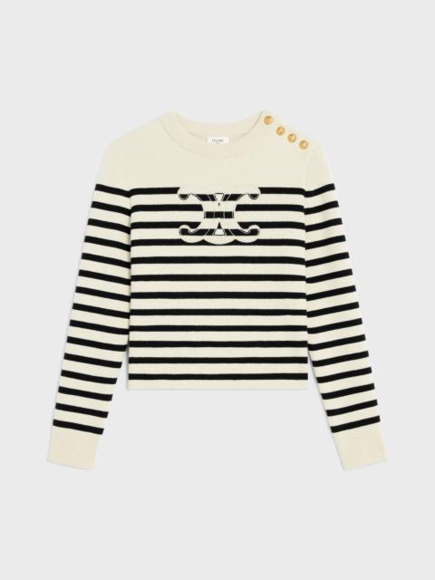 crew neck sweater IN wool cashmere