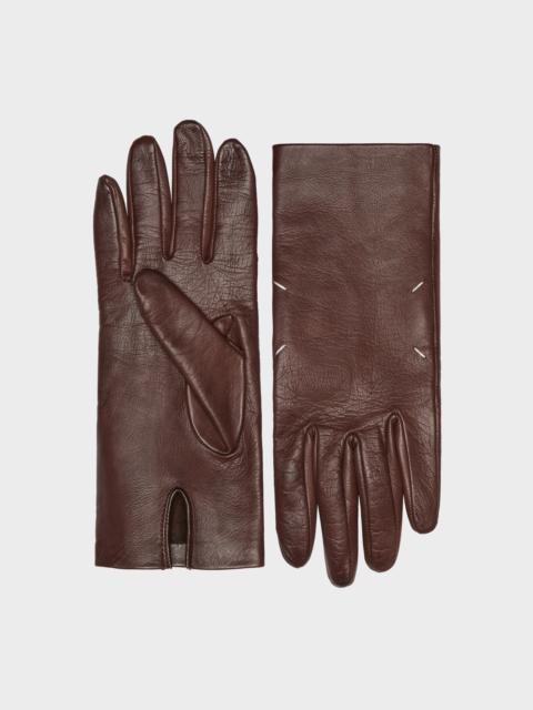 Leather gloves