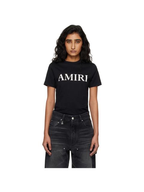 Black 'Amiri' Core Logo T-shirt