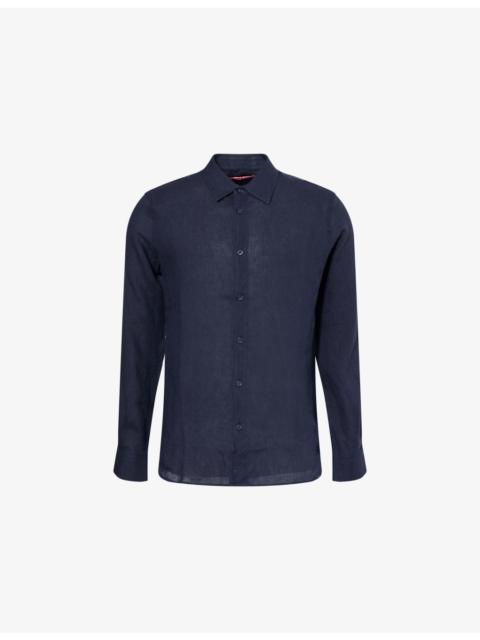 Justin Relaxed-Fit Linen Shirt