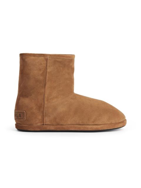 Men's Alaska Soft Bootie in Brown/white