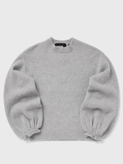 KNIT WIDE SLEEVE JUMPER