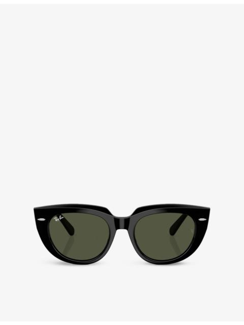 RB2286 Doreen Square-Frame Sunglasses