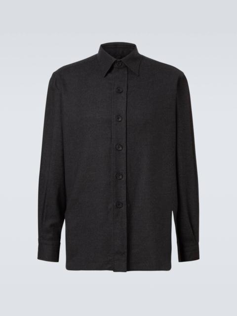 Virgin wool shirt