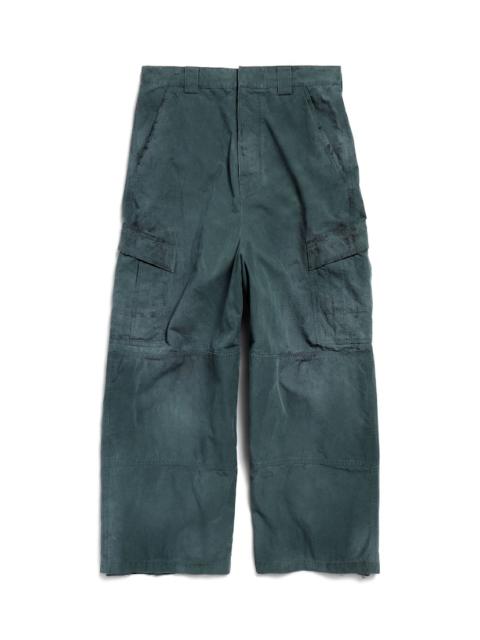 Men's Large Cargo Pants in Forest Green