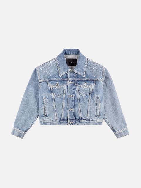 Trucker jacket in denim