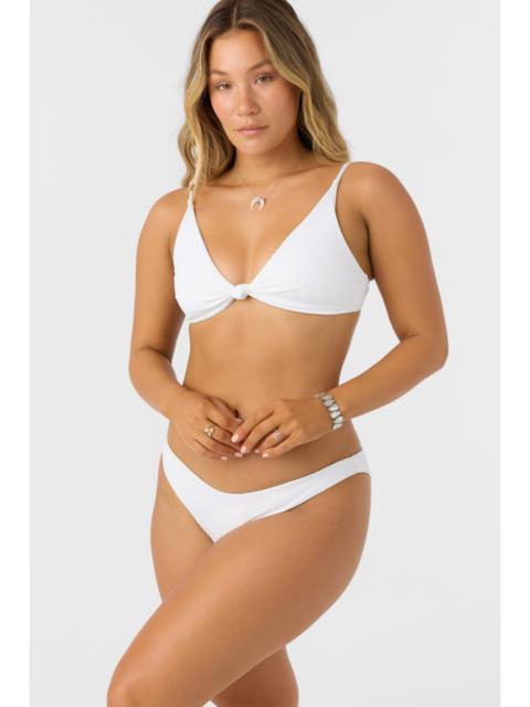 Saltwater Solids Rib Pismo Bralette Top