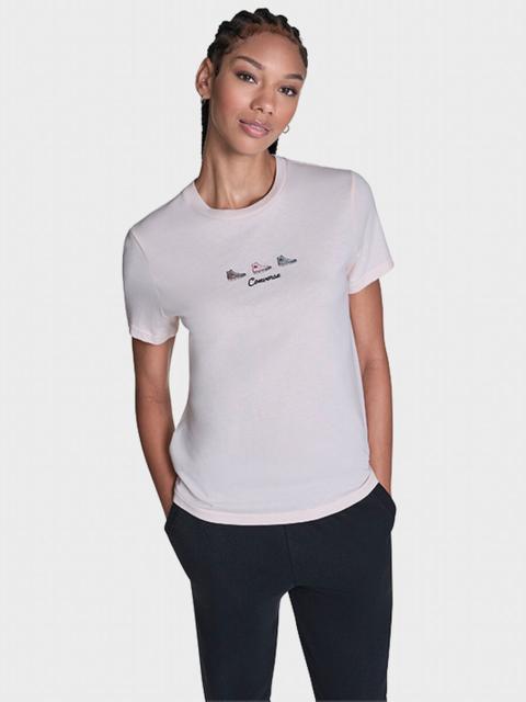 Trio Embroidered T-Shirt