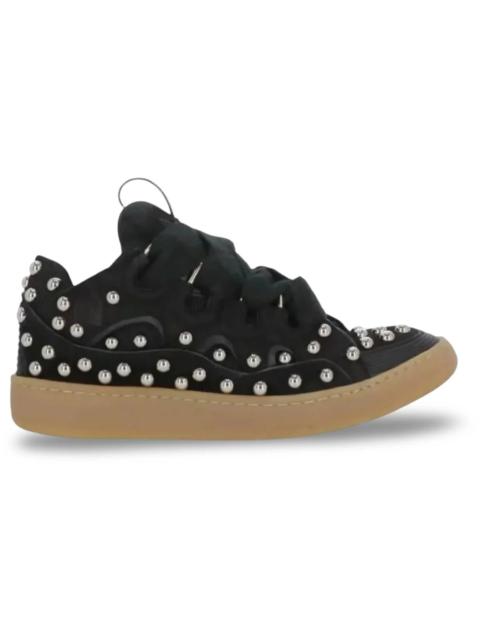 Lanvin Curb Sneakers Studded Gum Black