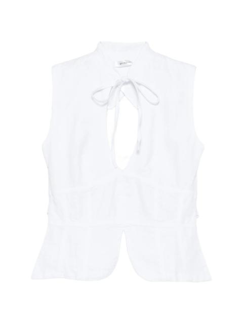 Gimaguas Coco Tie-front Top