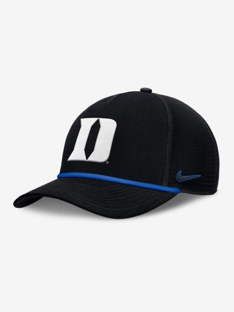 Duke Primetime Rise Men's Nike College Trucker Adjustable Hat