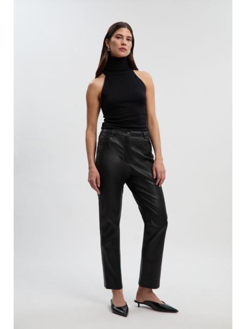 Forever Stretch Leather Jean
