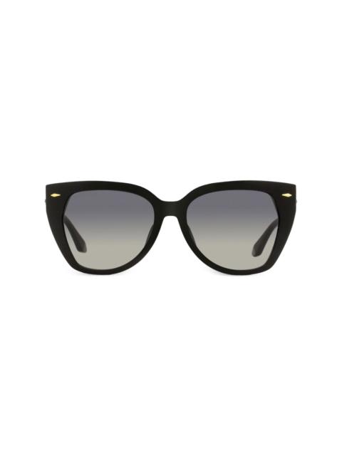 butterfly-frame sunglasses