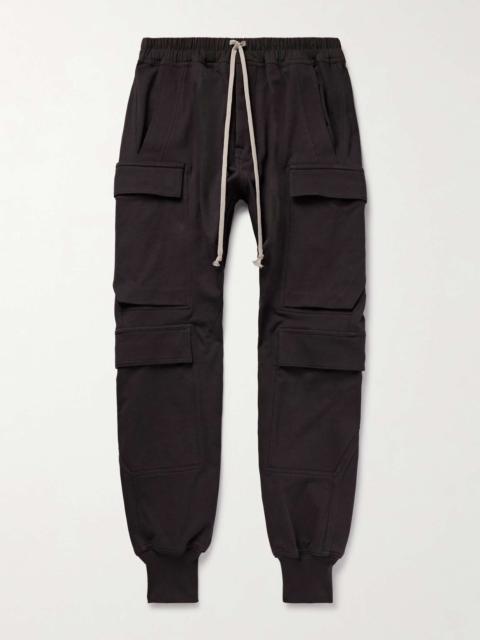 Mastodon Megacargo Tapered Cotton-Jersey Drawstring Trousers